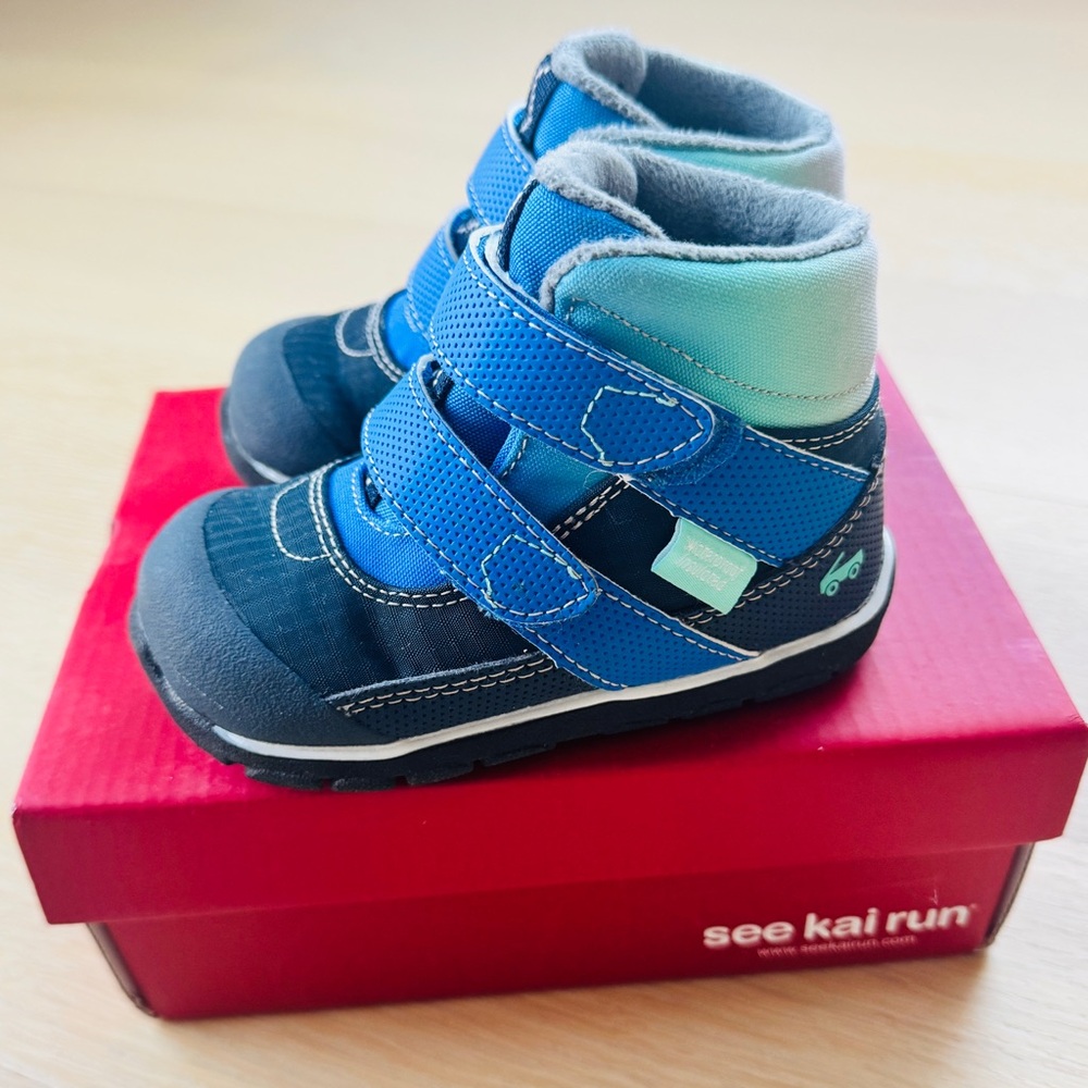 See Kai Run Atlas Toddler 7 Shoes Snow Boots Waterproof